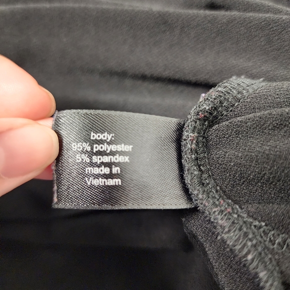 Lane Bryant Balck Sleeveless Wrap Dress Size 26/28 - Picture 8 of 8